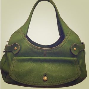 Tods green handbag. Not auth